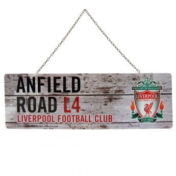 Liverpool FC метален знак garden sign