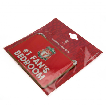 Liverpool FC знак за спалня Bedroom Sign No1 Fan