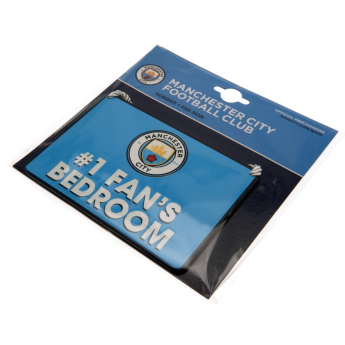 Manchester City знак за спалня Bedroom Sign No1 Fan