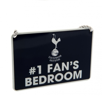 Tottenham Hotspur знак за спалня Bedroom Sign No1 Fan
