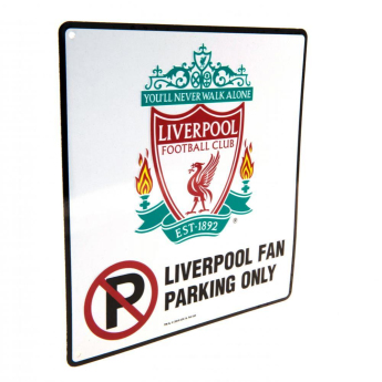 Liverpool FC табела за стена No Parking Sign