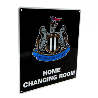 Newcastle United метален знак Home Changing Room Sign