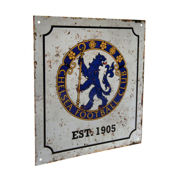 Chelsea FC табела за стена Retro Logo Sign