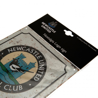 Newcastle United табела за стена Retro Logo Sign