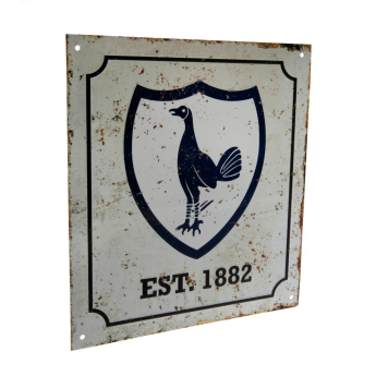 Tottenham Hotspur табела за стена Retro Logo Sign