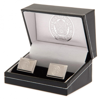 Leicester City копчета за ръкавели Stainless Steel Cufflinks