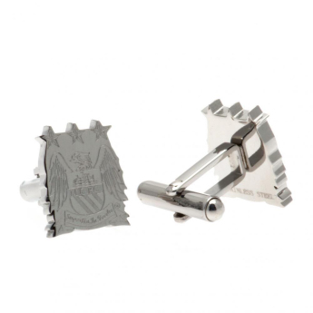 Manchester City копчета за ръкавели Stainless Steel Cufflinks CR EC