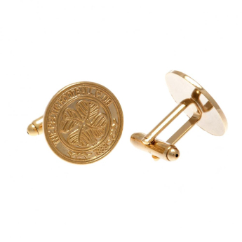Celtic FC копчета за ръкавели Gold Plated Cufflinks