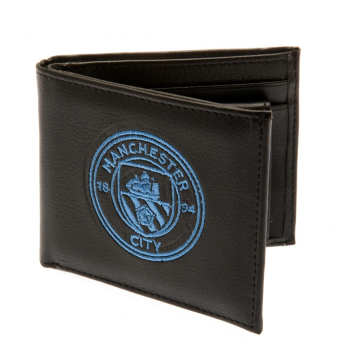 Manchester City портмоне от техническа кожа Embroidered