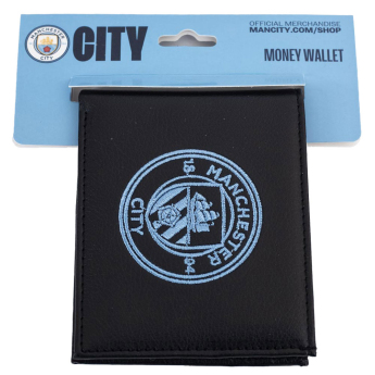 Manchester City портмоне от техническа кожа Embroidered