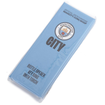 Manchester City висулка с отварачка Key Ring Torch Bottle Opener