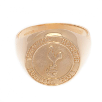 Tottenham Hotspur пръстен 9ct Gold Crest Ring Medium