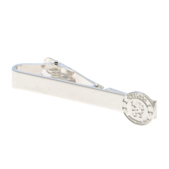 Chelsea FC клипс за вратовръзка Silver Plated Tie Slide