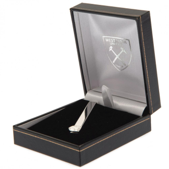 West Ham United клипс за вратовръзка Silver Plated Tie Slide