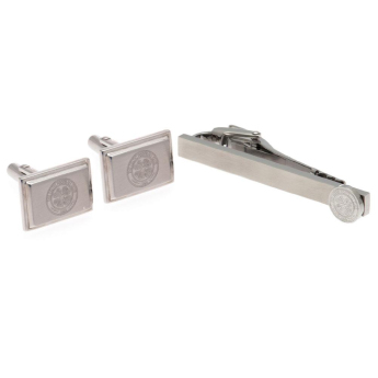 Celtic FC комплект щипка за вратовръзка и копчета за ръкавели Tie Slide & Cufflink Set