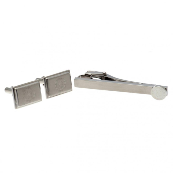 Chelsea FC комплект щипка за вратовръзка и копчета за ръкавели Tie Slide & Cufflink Set