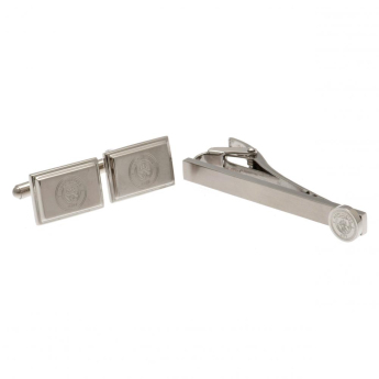 Manchester City комплект щипка за вратовръзка и копчета за ръкавели Tie Slide & Cufflink Set