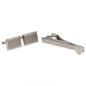 West Ham United комплект щипка за вратовръзка и копчета за ръкавели Tie Slide & Cufflink Set
