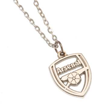 Arsenal FC колие с висулка Silver Plated Pendant & Chain CR