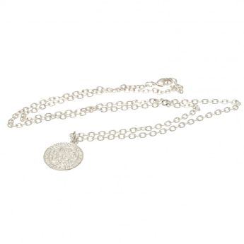 Leicester City колие с висулка Silver Plated Pendant & Chain