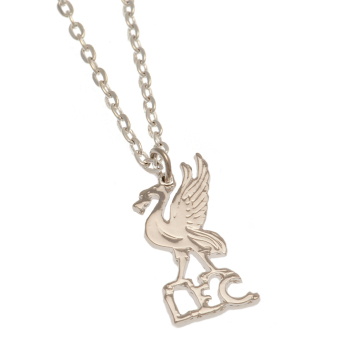 Liverpool FC колие с висулка Silver Plated Pendant & Chain LB