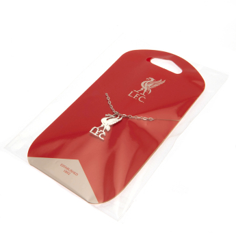 Liverpool FC колие с висулка Silver Plated Pendant & Chain LB