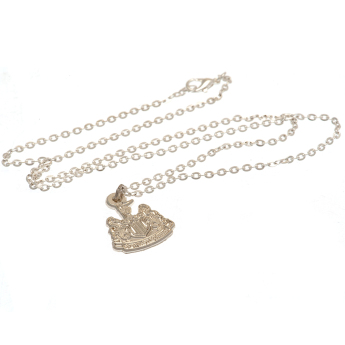 Newcastle United колие с висулка Silver Plated Pendant & Chain