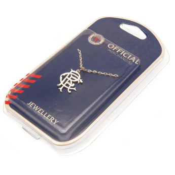 Rangers FC колие с висулка Silver Plated Pendant & Chain