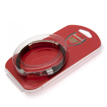 Arsenal FC силиконова гривна Silver Inlay Silicone Bracelet