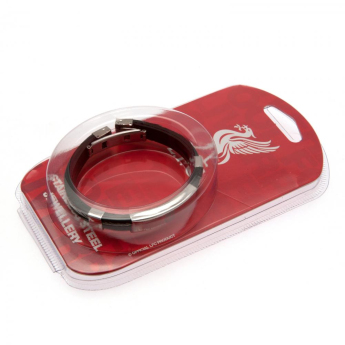 Liverpool FC силиконова гривна Silver Inlay Silicone Bracelet