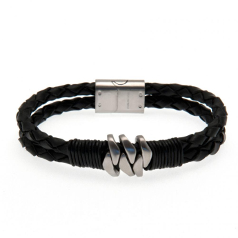 Tottenham Hotspur кожена гривна Leather Bracelet