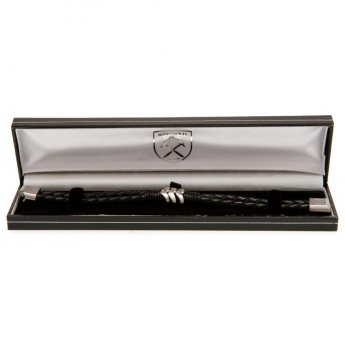 West Ham United кожена гривна Leather Bracelet