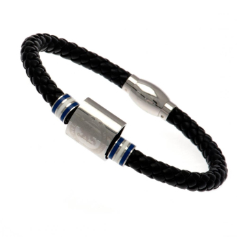 Chelsea FC кожена гривна Colour Ring Leather Bracelet