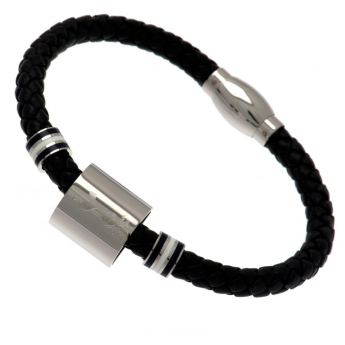 Tottenham Hotspur кожена гривна Colour Ring Leather Bracelet