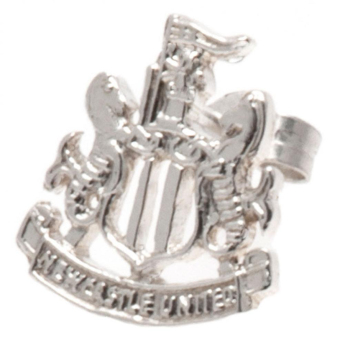 Newcastle United обеци Sterling Silver Stud Earring