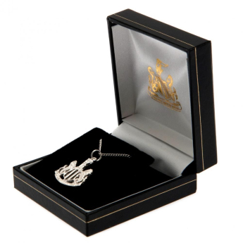 Newcastle United колие с висулка Sterling Silver Pendant & Chain