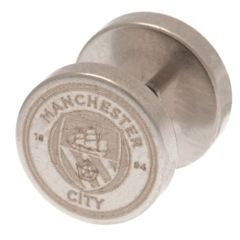 Manchester City обеци Stainless Steel Stud Earring