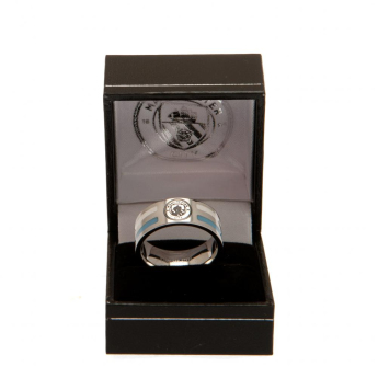 Manchester City пръстен Colour Stripe Ring Small