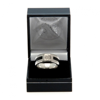 Celtic FC пръстен Black Inlay Small