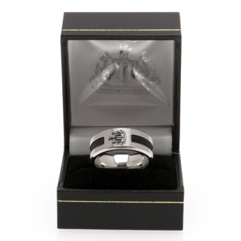 Newcastle United пръстен Black Inlay Small
