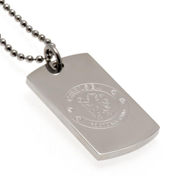 Chelsea FC колие с висулка куче Engraved Dog Tag & Chain