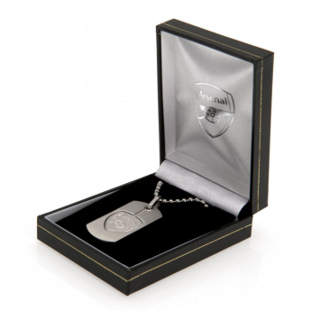 Arsenal FC колие с висулка куче Dog Tag & Chain CO CR