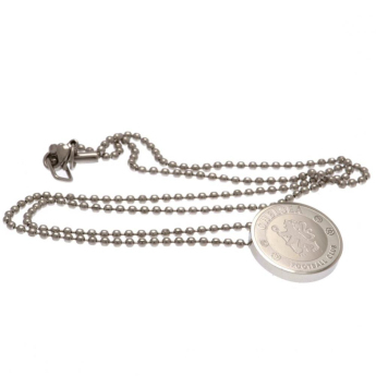 Chelsea FC колие с висулка Stainless Steel Pendant & Chain