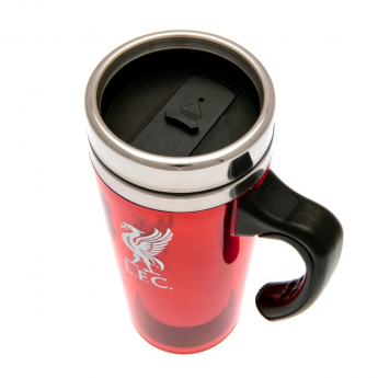 Liverpool FC чаша за пътуване Travel Mug red