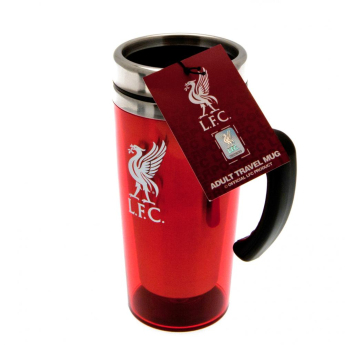 Liverpool FC чаша за пътуване Travel Mug red