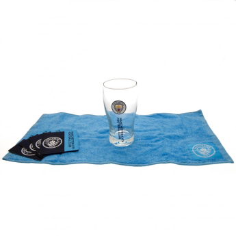 Manchester City комплект за бар Mini Bar Set