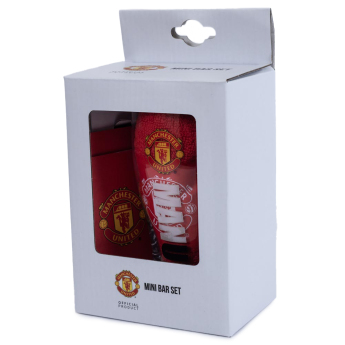 Manchester United комплект за бар Mini Bar Set