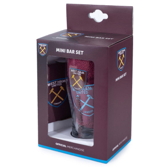 West Ham United комплект за бар Mini Bar Set