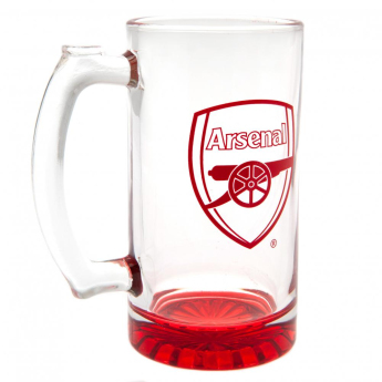Arsenal FC стъклена чаша Stein Glass Tankard