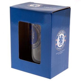 Chelsea FC стъклена чаша Stein Glass Tankard CC